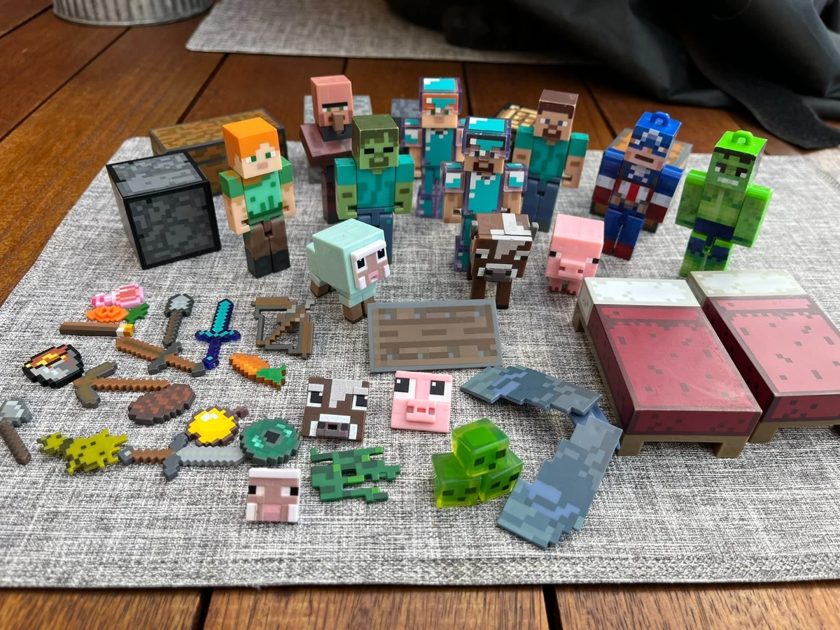 Minecraft Vanille Actionfigur – Große Getigerte Katze, Für Kinder Ab 6 Jahren, Zum Sammeln & Spielen