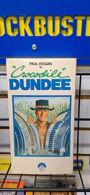📼 Crocodile Dundee VHS Tape Movie Tested🍿 Foto 1 de 3