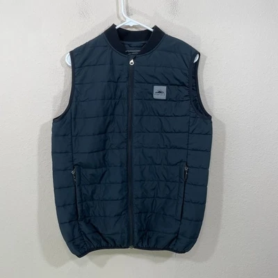 Penfield Men’s Size M Down Vest Jacket Black Insulated  Zip Pockets - Image 1 of 4