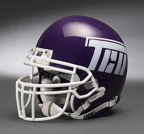 TCU HORNED FROGS NCAA Schutt XP Full Size AUTHENTIC Gameday Football Helmet Cover