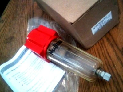 *NUEVO* ...... NULINE CSA0129 1/2" TAZÓN DE POLIETILENO H/D FILTRO TAMAÑO COMPLETO con DRENAJE AUTOMÁTICO  Foto 1 de 2