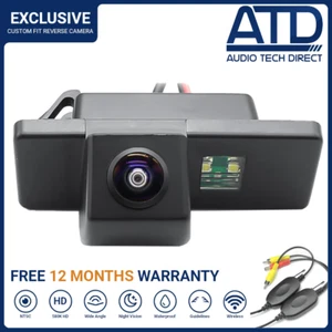 Kabellos Rückfahrkamera für Peugeot 806 807 5008 RCZ Coupe Kennzeichenleuchte Ws - Bild 1 von 11