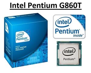 Intel Pentium G860T SR0MF Dual Core Processor 2.6 GHz, Socket LGA1155, 35W CPU