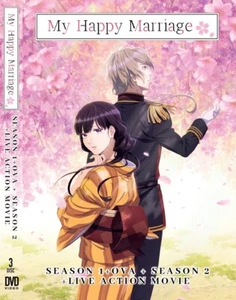My Happy Marriage Season 1-2 OVA Japanese Anime DVD English Dub + Live Movie - Picture 1 of 9