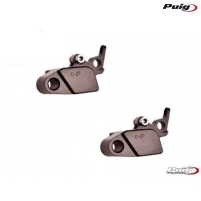 PUIG 5455N Adaptador Palanca Freno Negro para Triumph 660 Trident 2021-2024 - Imagen 1 de 2