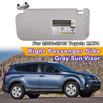Parasol gris lado pasajero Toyota RAV4 2006-2012 con espejo retrovisor 74310-42452-B2 Foto 1 de 4