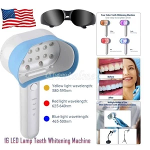 US Dental Cold Light Lamp Handheld Tooth Whitening Machine Bleaching Accelerator - Picture 1 of 22