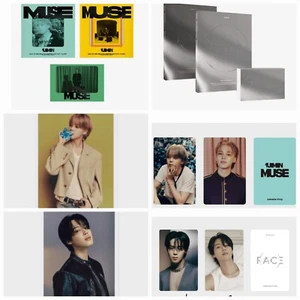 JIMIN BTS pedido anticipado Luckydraw TARJETA FOTOGRÁFICA MUSE FACE THE SOLO ÁLBUM weverse POB - Imagen 1 de 24