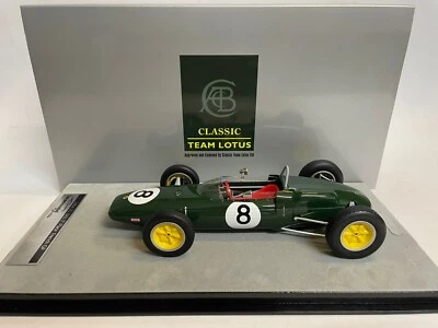 Tecnomodel Lotus 21 - F1 #8 Jim Clark French GP 1961 1/18 TM18-182B - Immagine 1 di 2