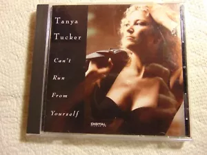TANYA TUCKER-Can't Run From Yourself (CD,-, 1992, Liberty) - Foto 1 di 2