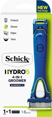 Schick Waterproof Hydro 5  Shaver 4 in  1 Groomer with 5 Blades Refill - Image 1 of 4