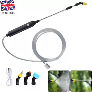 Garden Electric Sprayer Battery Powered Watering Wand Automatic Pumping Sprayer - Picture 1 of 11