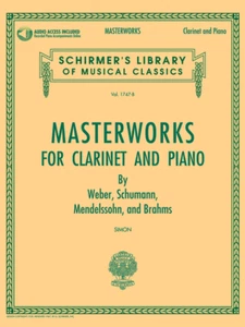 Masterworks for Clarinet and Piano - Picture 1 of 1