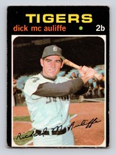 Dick McAuliffe 1971 O-Pee-Chee Baseball OPC Detroit Tigers (VG-G) #3