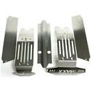 5Pcs Skid Plate Set For Traxxas  Xmaxx Stainless Steel Chassis Armor Complete