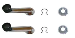 Toyota Genuine OEM Land Cruiser 40 Door Window Handle Left & Right set  - Picture 1 of 2