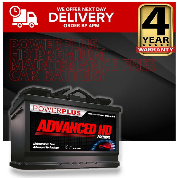 Advanced 096 HD Premium Car Battery 72ah 12v 4 Year Warranty - Image 1 of 4