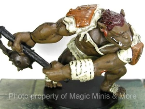 Demonweb ~ BRUTAL OGRE WARHULK #39 Rare Dungeons Dragons D&D Miniatur + Karte - Bild 1 von 1