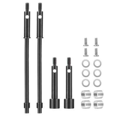 +4mm Widened RC Car Rear Axle Shaft Drive Counterweights For 1:24 SCX24 90081 - Image 1 of 4