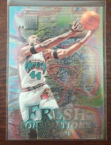 Roy Rogers 1996-97 Fleer Metal Fresh Foundations Insert #238 Grizzlies