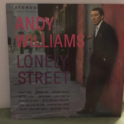 ANDY WILLIAMS,     LP   	LONELY STREET, - Image 1 of 4