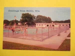Berlín Wisconsin Postal Municipal Piscina WI - Imagen 1 de 2