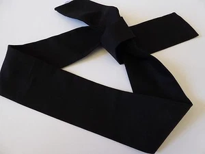Japanischer Kumi Hachimaki Marshal Kunst, Sport, Sushi Chief/Schwarz 37"L Made in USA - Bild 1 von 3