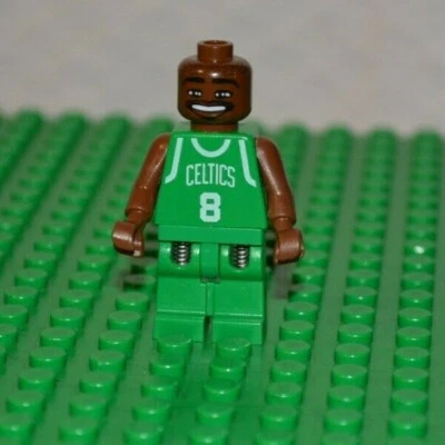 LEGO Deportes NBA Celtics Baloncesto #8 Antoine Walker Minifigura #3561 - NBA024 Foto 1 de 4