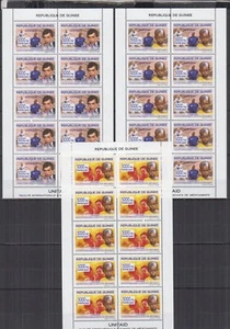 ST619P10. Guinea - MNH - Famous People - 6 Sheets of 10 - Picture 1 of 2