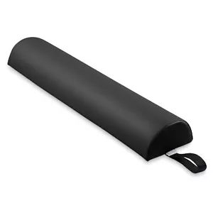 6" Massage Table Half Round Bolster Pillow Headrest Cushion - Black - Picture 1 of 1