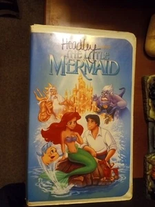 Disney's The Little Mermaid (Banned Cover)(VHS, 1989) Black Diamond Classic RARE - Picture 1 of 3