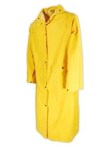 Rain Master Heavyweight PVC Full Length RAINCOAT for Men - Picture 1 of 2
