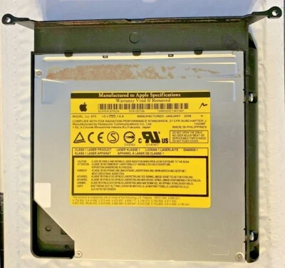 Genuine Apple iMac Super Drive SUPER 875CA 678-0570A UJ-875 12.7mm W/ Bracket - Image 1 of 2