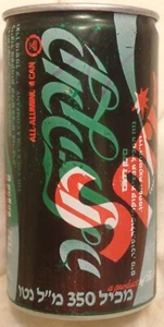 Coke Can - Hebrew - Israel - ERROR - AND Sprite - Both Logos on Can @1990's - Picture 1 of 8