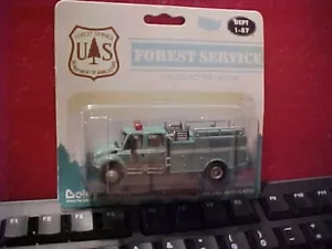 U.S. FOREST SERVICE WILD FIRE CREW CAB PUMPER TRUCK MADE BY BOLEY NEW - Picture 1 of 3