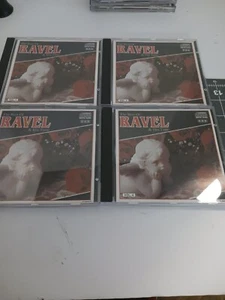 4 Music CDs The Best Of Ravel And His Tome Set Volumes 1, 2, 3 & 4 ADULT OWNED! - Picture 1 of 6