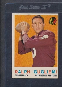 1959 Topps #097 Ralph Gugliemi Redskins EX *854 - Picture 1 of 1