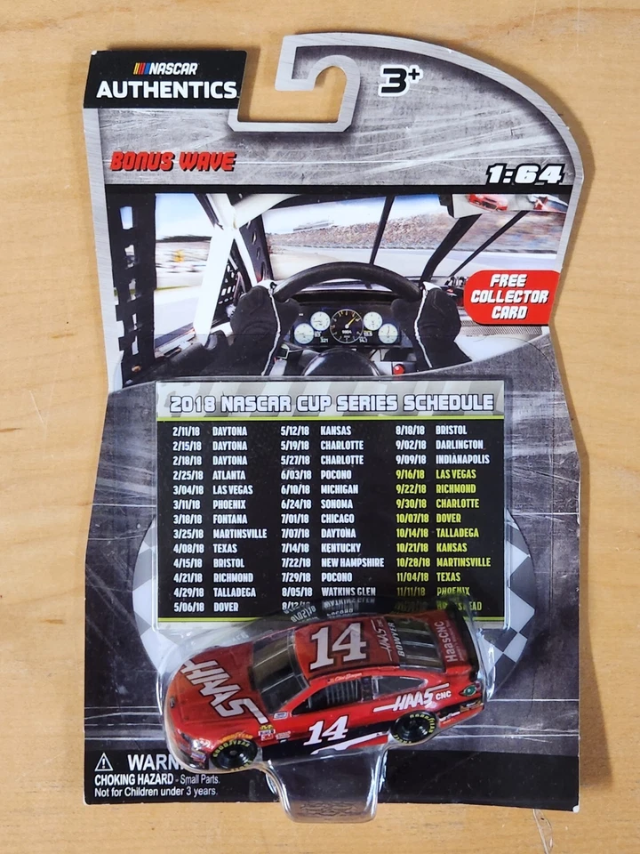 Bonus Wave Clint Bowyer Haas 2017 CNC 1 1/64 NASCAR Authentics Diecast Foto 1 de 1