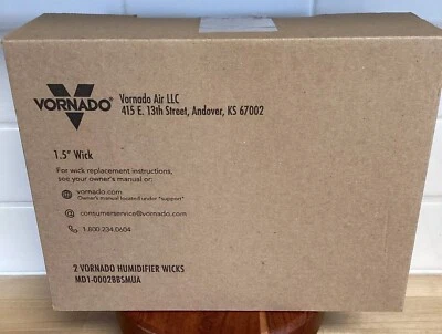 "Almohadillas para mechas humidificador Vornado 2 piezas 1,5"" nuevas (MD1-0002BBSMUA)" Foto 1 de 4