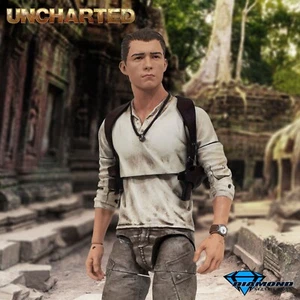 Figura de acción Nathan Drake Uncharted DELUXE COMO NUEVA 7" película Diamond Select 2022 - Imagen 1 de 6
