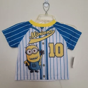 Minions Boys 4/5 T Shirt NWT - Picture 1 of 4