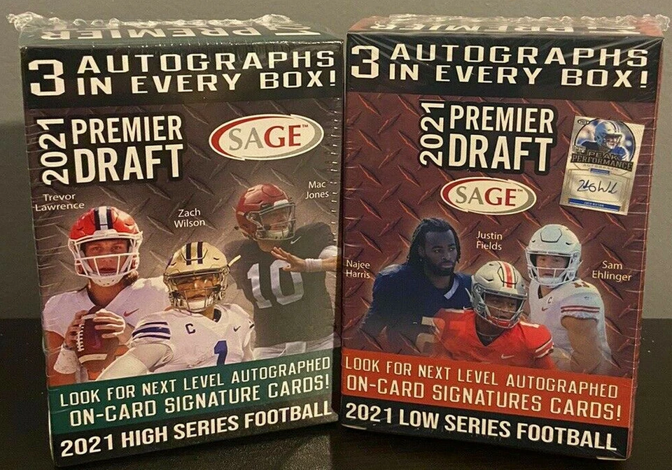 2021 Sage Premier NFL DRAFT Rookie Cards - #1- #180 - You Pick - Image 1 of 1