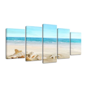 Canvas Print Picture Paintings Home Decor Wall Art Photo Landscape Seascape Blue - Picture 1 of 9