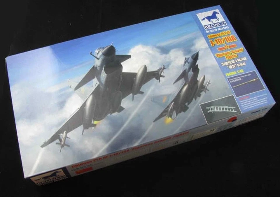 BRONCO FB4004 1/48 Chinese PLA AF J-10/J-10A "Vigorous Dragon"  Fighter - Image 1 of 1