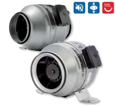SOLER&PALAU S&P JETLINE Rohrventilator Lüfter Durchflussbereich 260 bis 1610 m3/h Sehr leise