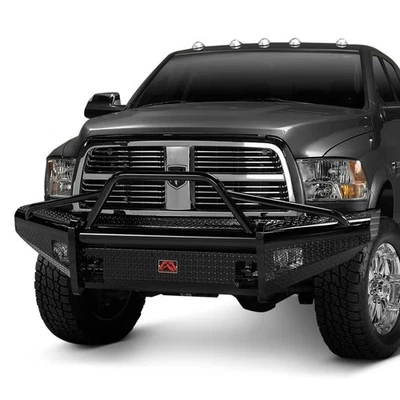 For Dodge Ram 2500 03-05 Bumper Black Steel Full Width Black Powder Coated Front - Изображение 1 из 3