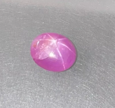 1.51Ct Wonderful AIGS Certified 100% Natural Unheat Star Ruby - Image 1 of 2