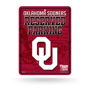 Oklahoma Sooners Metal Parking Sign - Picture 1 of 1