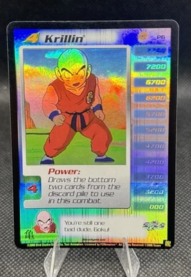 Krillin Level 4 #P6 Foil Promo Card 1st Edition DBZ CCG Score Entertainment - Image 1 of 2