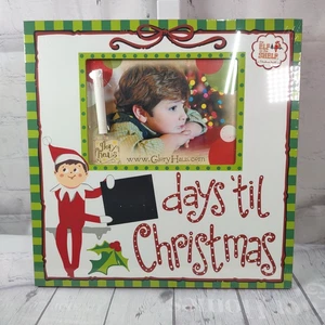 Glory Haus THE ELF ON THE SHELF Days 'til Christmas Countdown Picture FRAME  - Picture 1 of 12